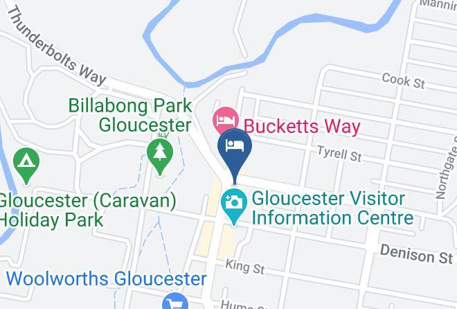 Mid Coast - The Roundabout Inn Maps