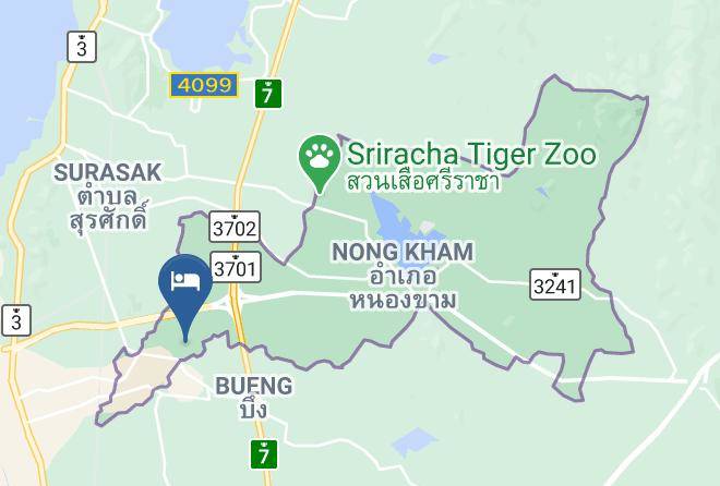 Si Racha District - The Route Sriracha Hotel And Residence Maps