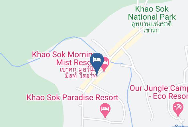 Amphoe Phanom - The Royal Bamboo Lodge Maps