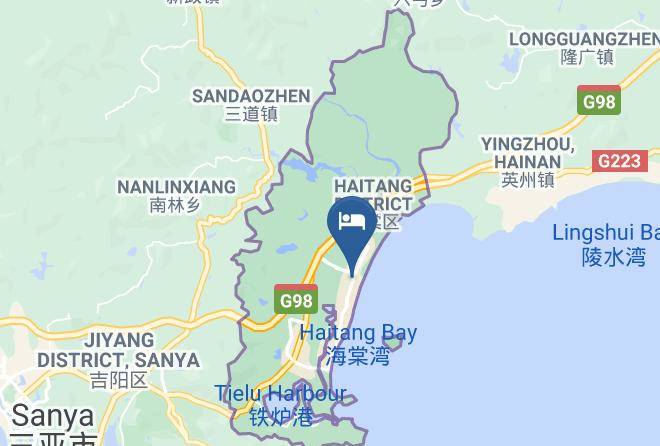 Sanya - The Royal Begonia A Luxury Collection Resort Sanya Maps
