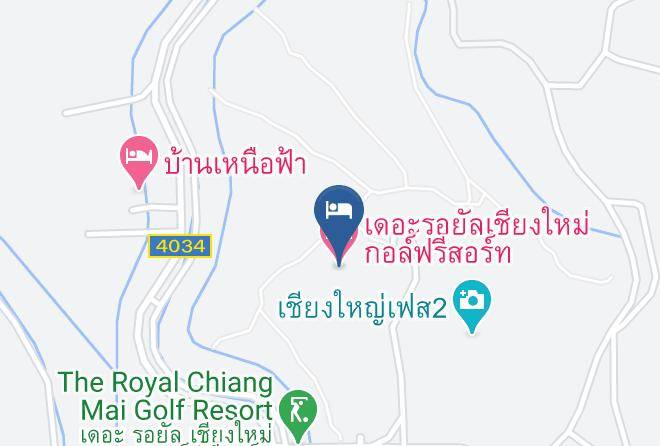 Amphoe San Sai - The Royal Chiang Mai Golf Resort Maps