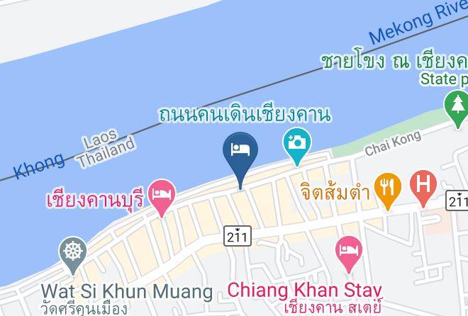 Amphoe Chiang Khan - The Royal Chiangkhan Boutique Hotel Maps