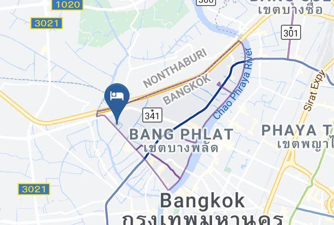 Phra Nakhon - The Royal City Hotel Maps