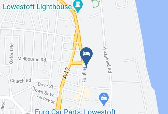 Suffolk - The Royal Falcon Hotel Maps