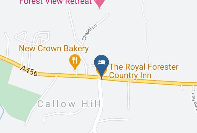 The Royal Forester Country Inn Map