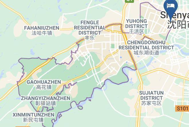 Shenyang - The Royal Fortune Hotel Maps