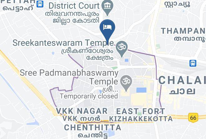 Trivandrum - The Royal Heritage Resort & Ayurvedic Centre Maps