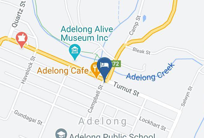 Snowy Valleys - The Royal Hotel Adelong Maps