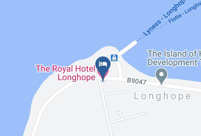 Orkney Islands - The Royal Hotel Longhope Maps
