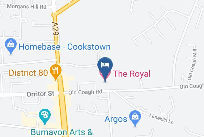 Mid Ulster - The Royal Hotel Cookstown Maps