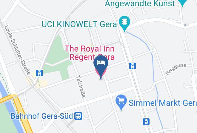 Gera - The Royal Inn Regent Gera Maps