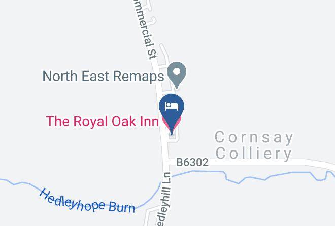 Durham - The Royal Oak Inn Maps