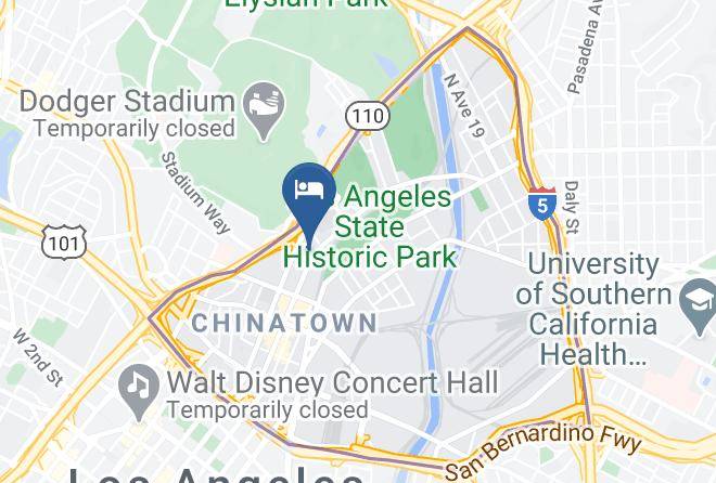 Los Angeles - The Royal Pagoda Motel Maps