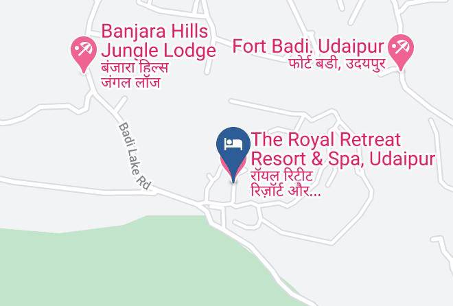 Udaipur - The Royal Retreat Resort & Spa Udaipur Maps