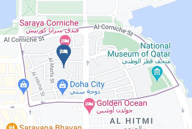Doha - The Royal Riviera Hotel Doha Maps