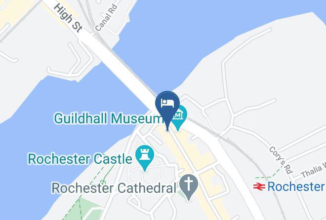 Medway - The Royal Victoria & Bull Hotel Maps