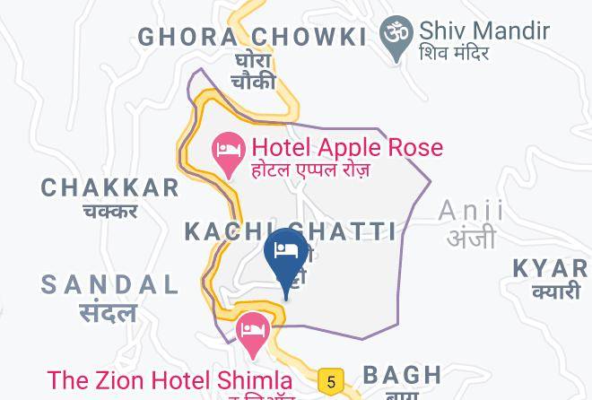 Shimla - The Royal Vista Maps