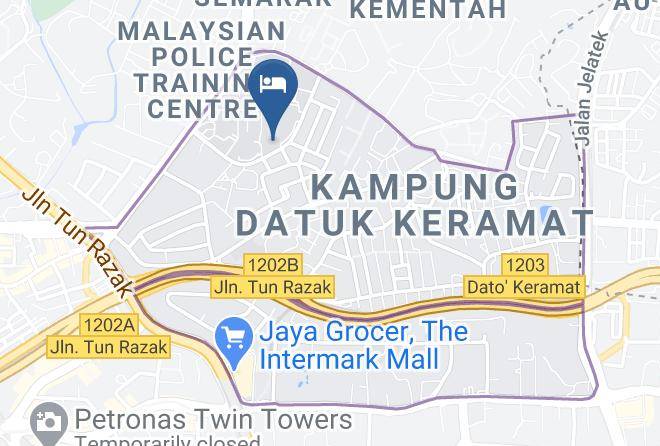 Kuala Lumpur - The Royal Widad Residence Residensi Utmkl Maps