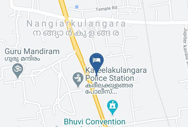 Karthikappally - The Royale Gardens Hotel & Resorts Maps