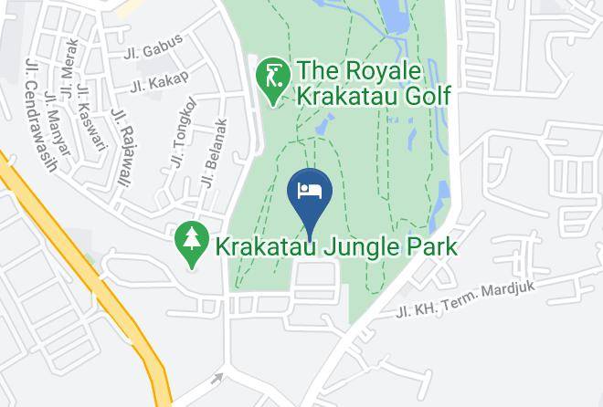 Kota Cilegon - The Royale Krakatau Hotel Maps
