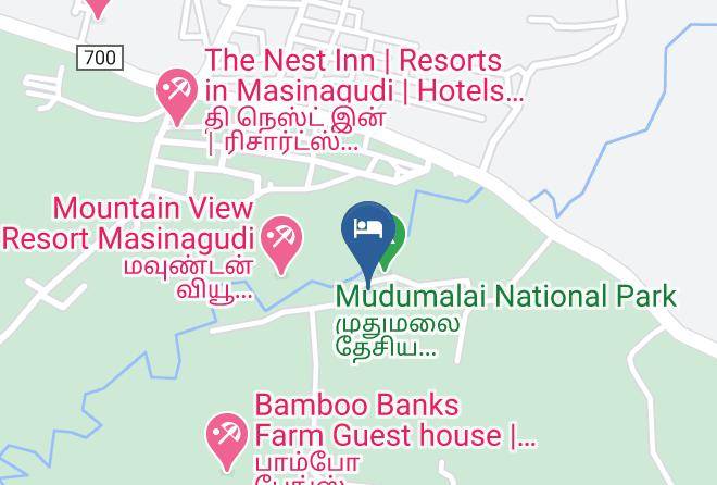 Ooty - The Running Stream Resort Maps