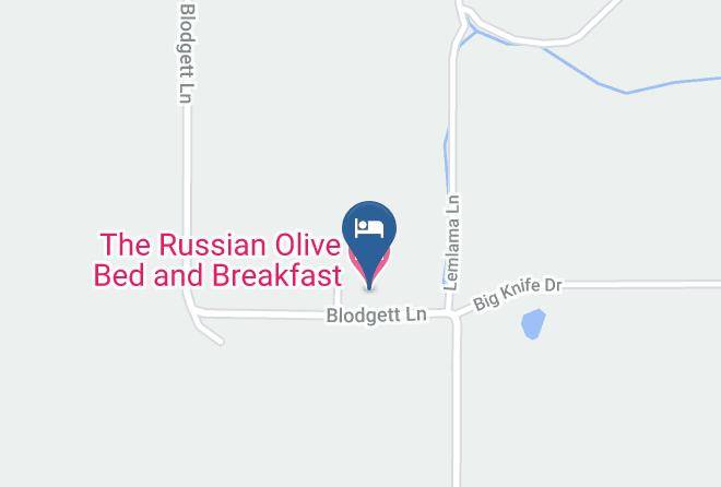 Lake - The Russian Olive Bed And Breakfast Maps