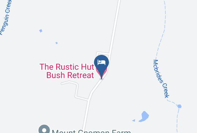 Central Coast - The Rustic Hut Bush Retreat Maps