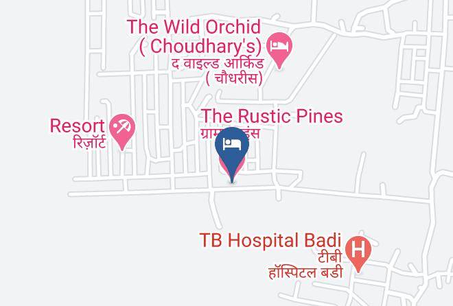 Udaipur - The Rustic Pines Maps