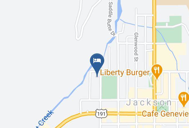 Teton - The Rusty Parrot Lodge Maps