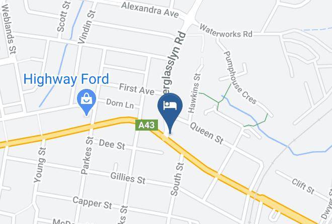 Maitland - The Rutherford Hotel Maps