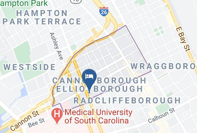 Charleston - The Rutledge Avenue Inn Maps