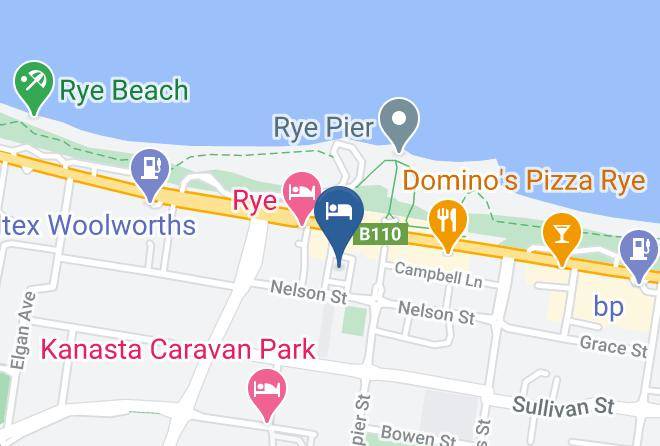 Mornington Peninsula - The Rye Hotel One Four Nelson Maps