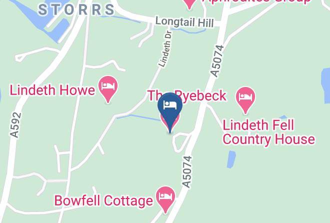Cumbria - The Ryebeck Hotel Maps