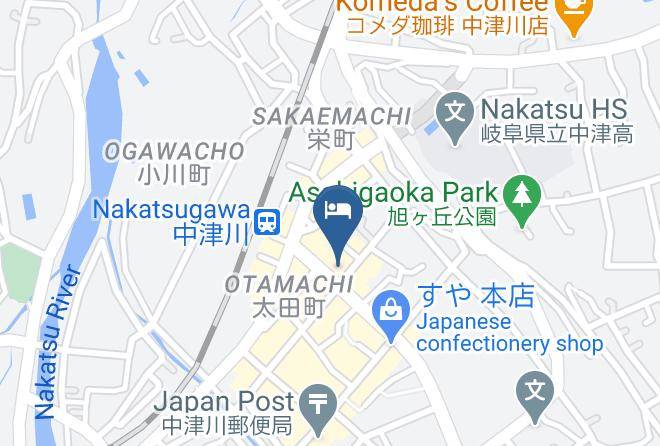 Nakatsugawa City - The Ryokan O Maps