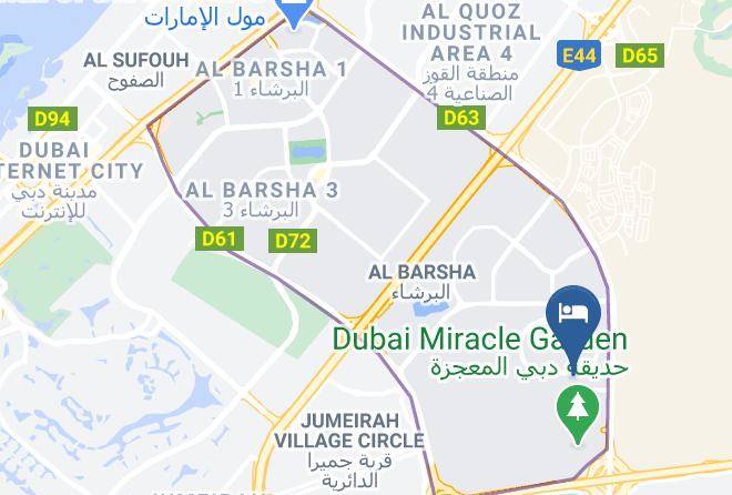 Dubai - The S Holiday Homes Apartments In Downtown Dubai Maps