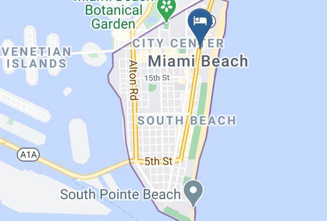 Miami Dade - The Sagamore Hotel South Beach Maps