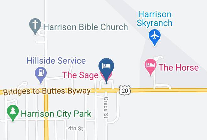 Sioux - The Sage Motel Maps