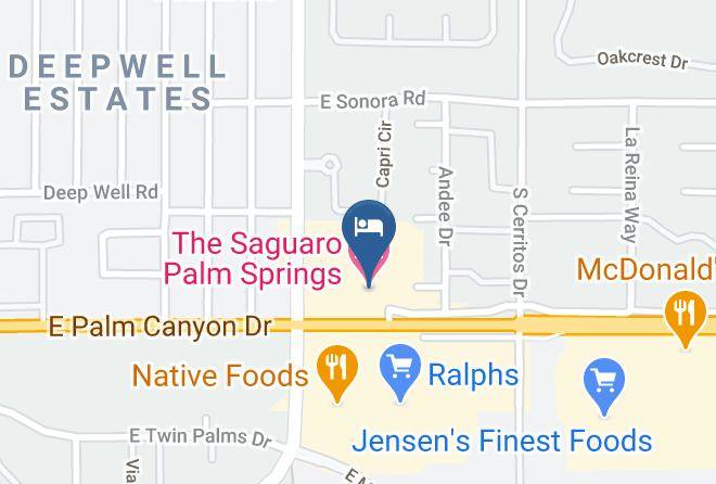Riverside - The Saguaro Palm Springs Maps