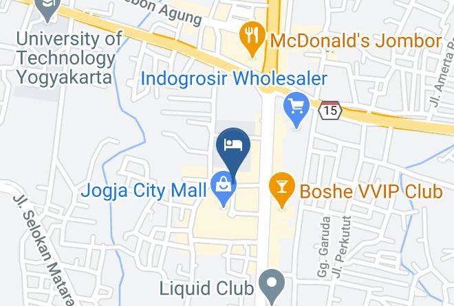 Sleman - The Rich Jogja Hotel Maps