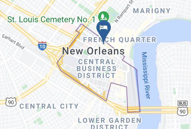 Orleans Par - The Saint Hotel Autograph Collection French Quarter Maps