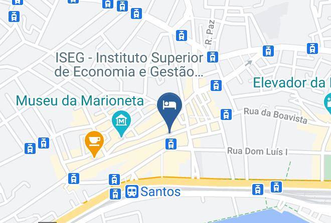 Lisbon - The Saints Suites Maps