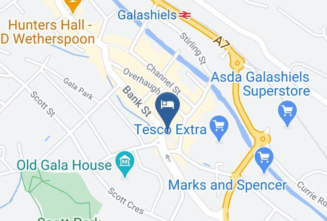 Scottish Borders - The Salmon Inn Maps