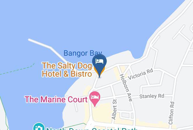 North Down Ards - The Salty Dog Hotel & Bistro Maps