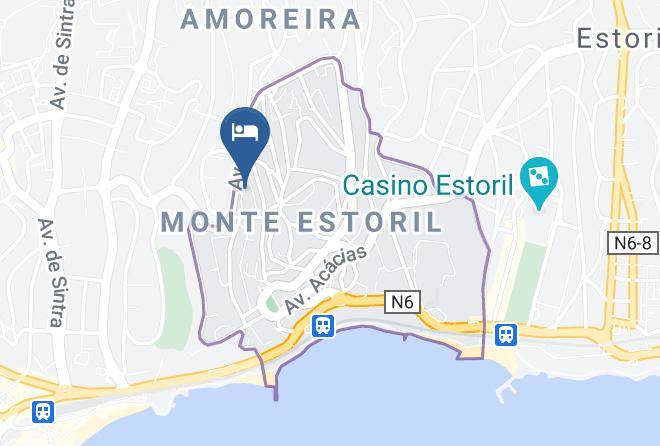 Cascais - The Salty Pelican Yoga & Surf Retreat Portugal Maps
