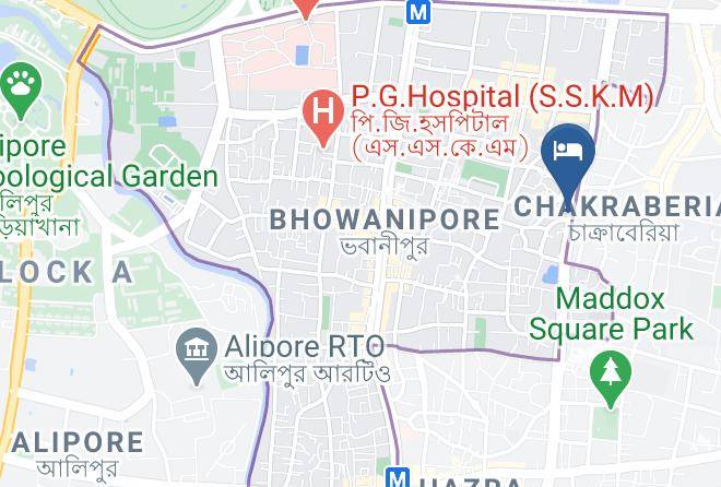 Kolkata - The Samilton Hotel Near Minto Park Maps