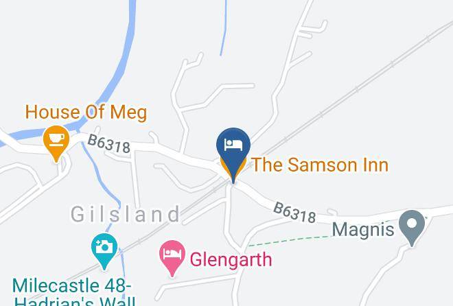 Northumberland - The Samson Inn Maps