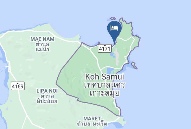 Amphoe Ko Samui - The Samui Mermaid Resort Maps