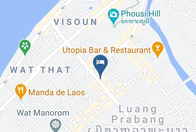 Louangphrabang - The Sanctuary Hotel Luang Prabang Maps