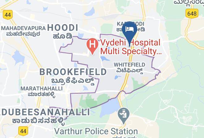 Bengaluru - The Sanctum Suites Whitefield Maps