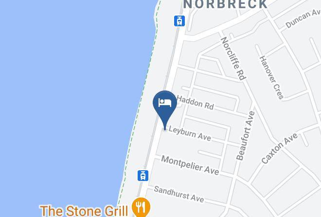 The Sand Dancer Hotel Map